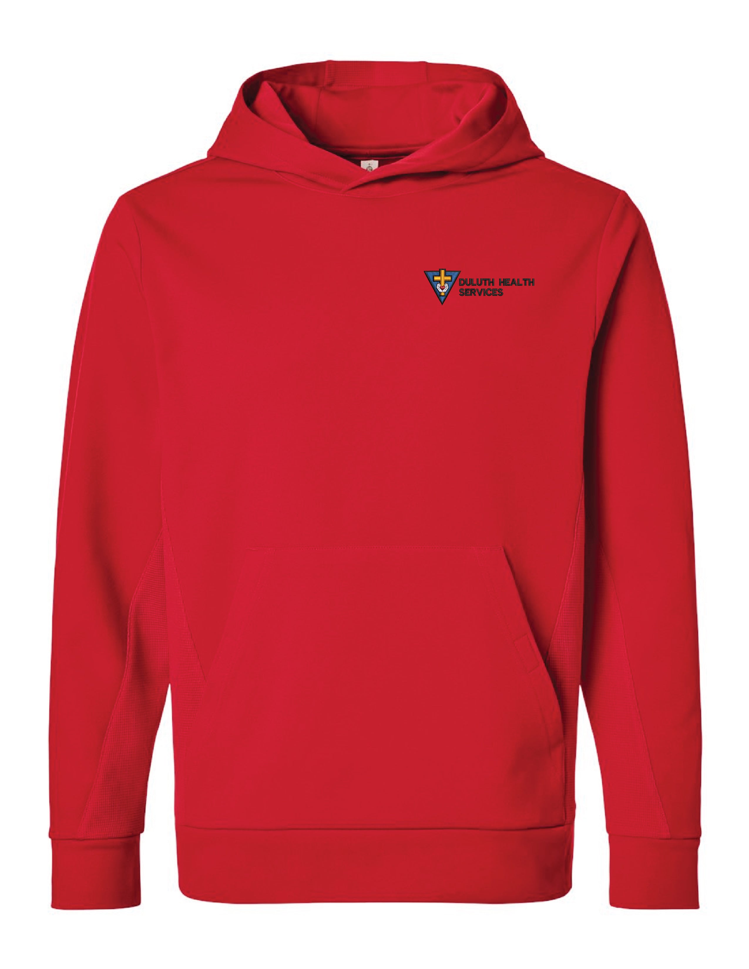 Team 365 Unisex Squad Hooded Tech Fleece Pullover - TT400: DHS