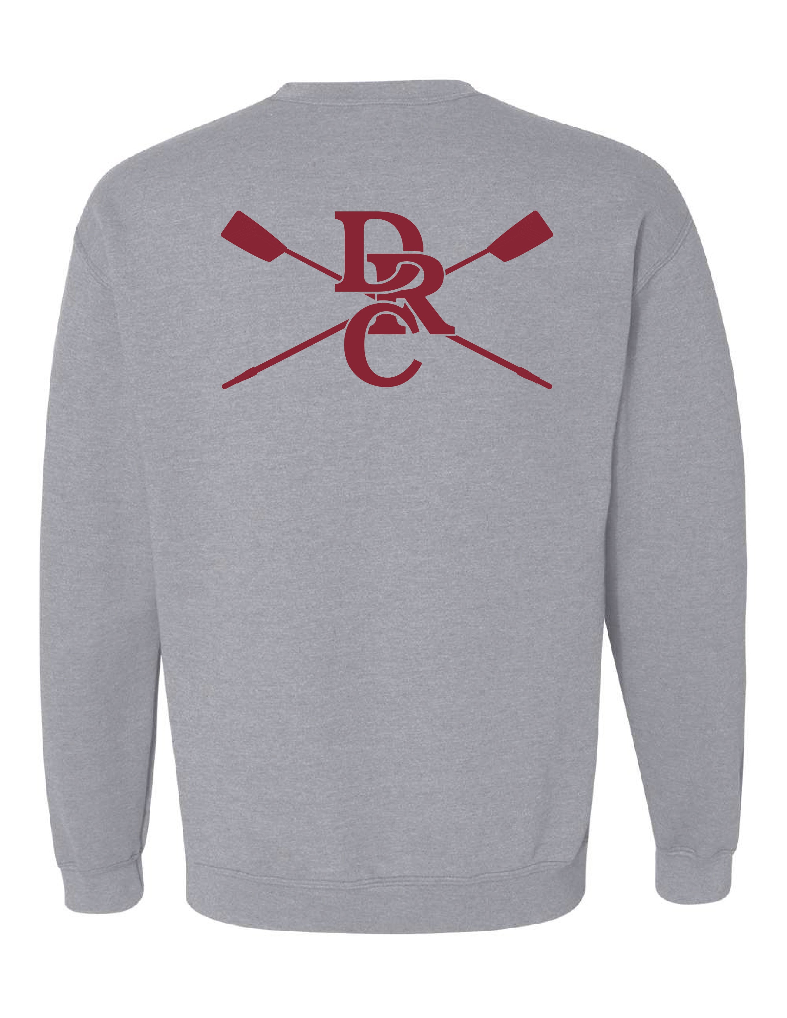 C) Gildan Unisex Heavy Blend™ Crewneck Sweatshirt - #18000, Sport Grey - (DRC)