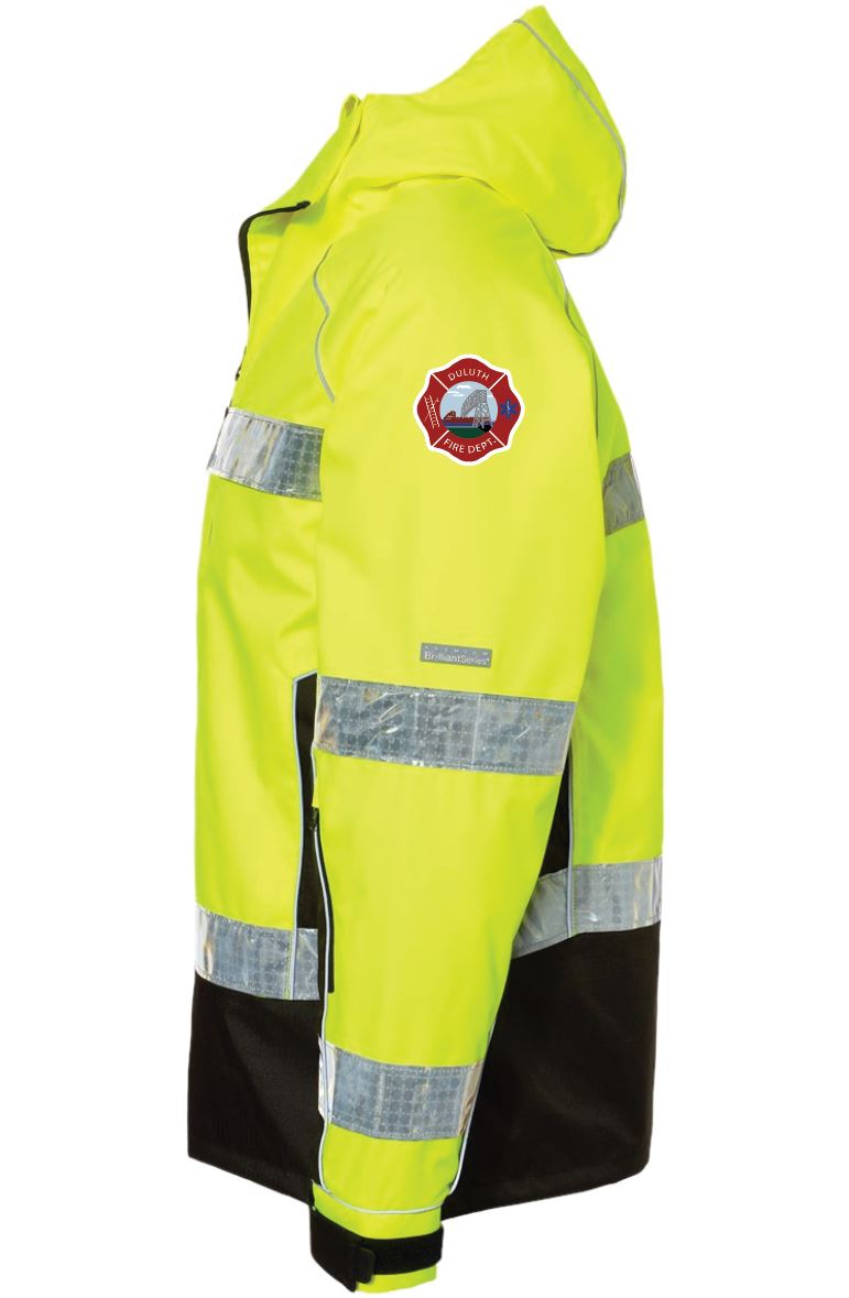 P2) First Tactical Men's Tactix Hi-Vis Parka Style #118505