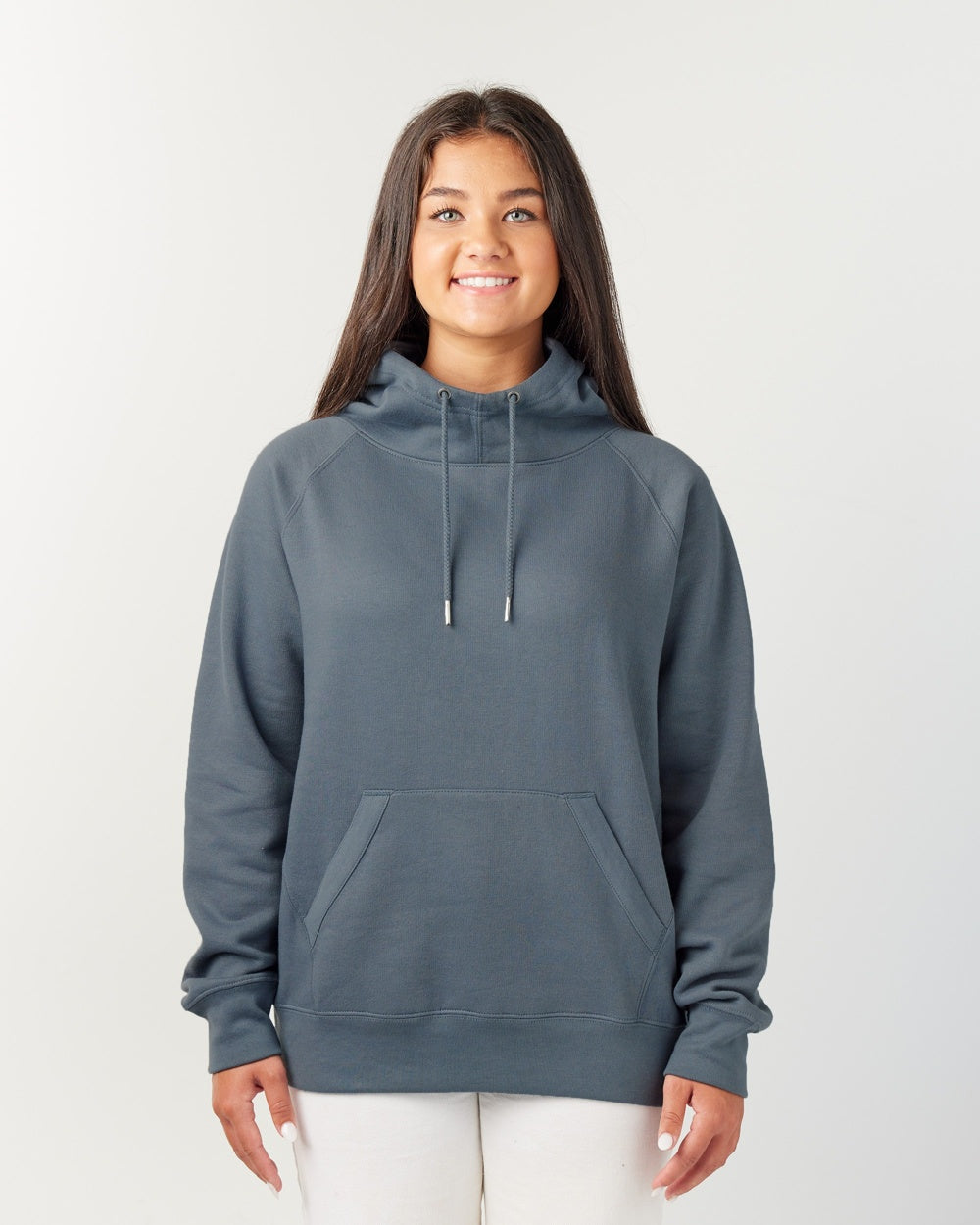 14) (A) STYLE # EZ429 ENZA LADIES SCUBA NECK PULLOVER HOOD