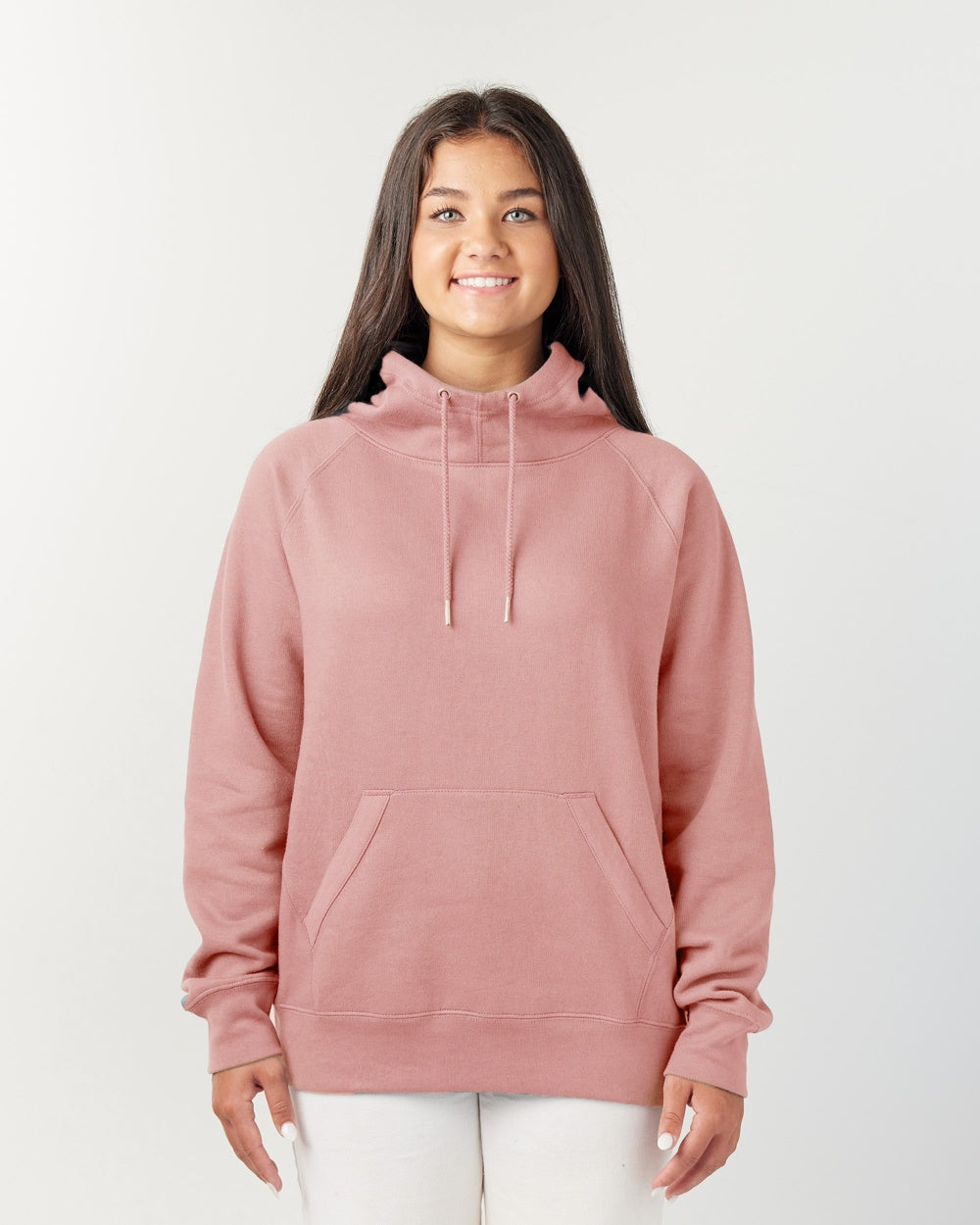 14) (A) STYLE # EZ429 ENZA LADIES SCUBA NECK PULLOVER HOOD