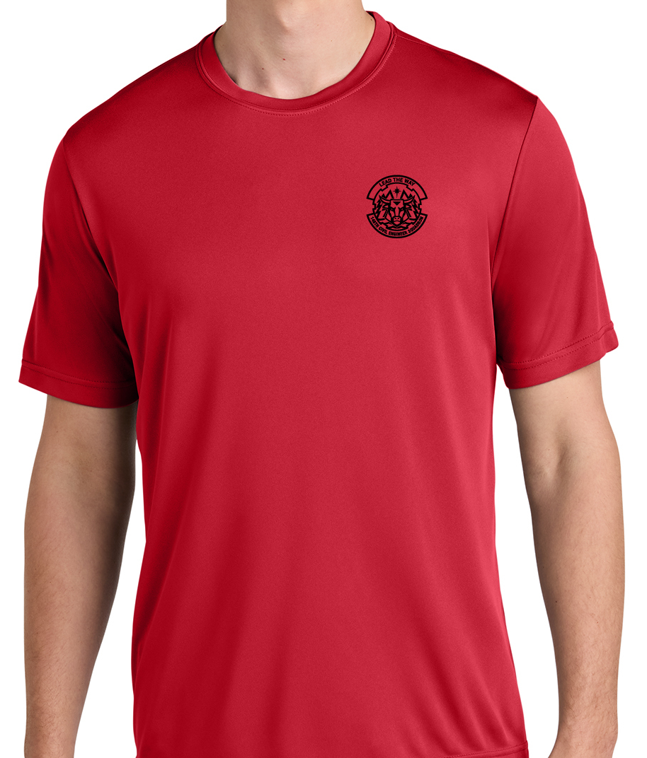 6) STYLE # ST350 SHORT SLEEVE POLYESTER T-SHIRTS