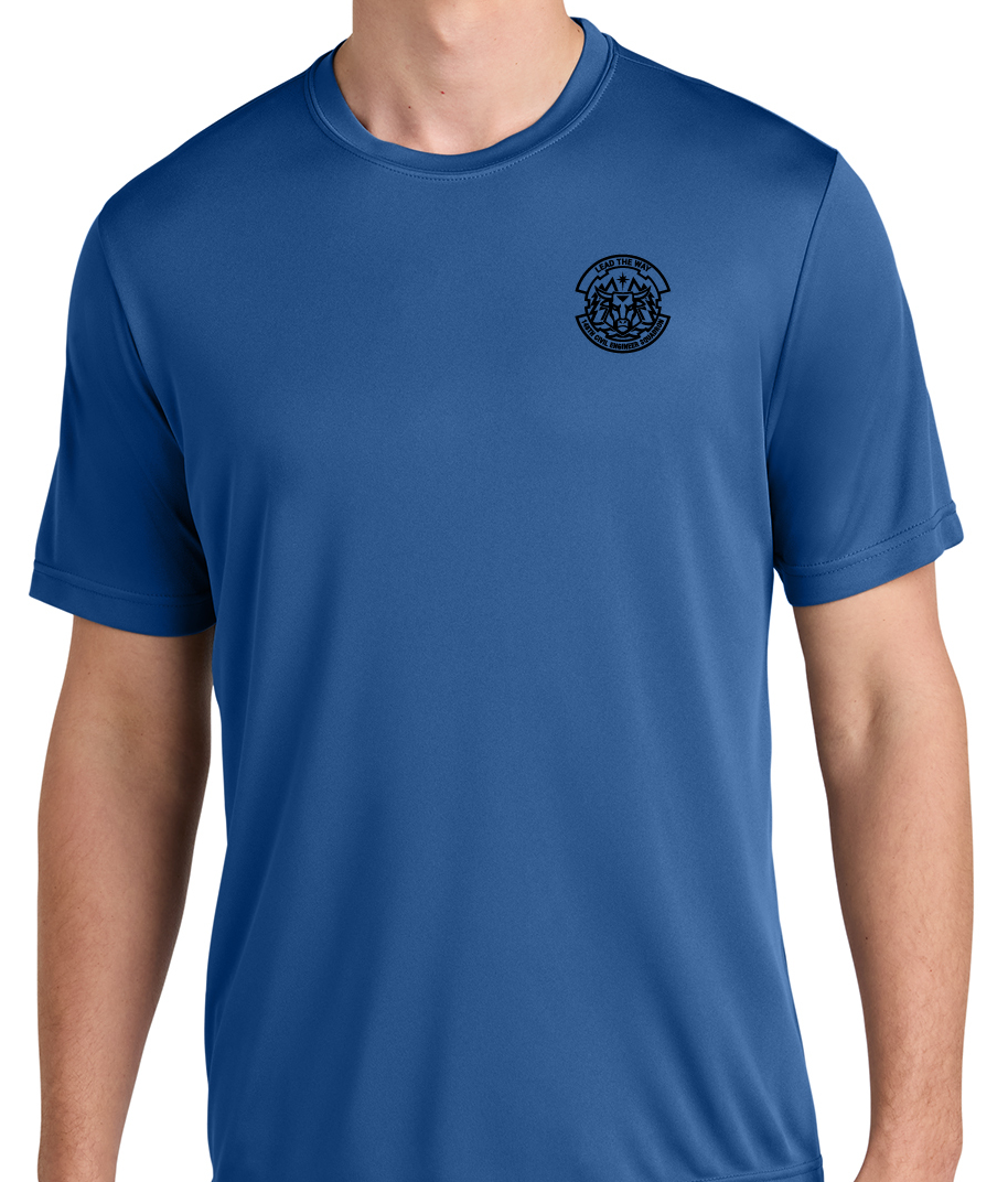 6) STYLE # ST350 SHORT SLEEVE POLYESTER T-SHIRTS