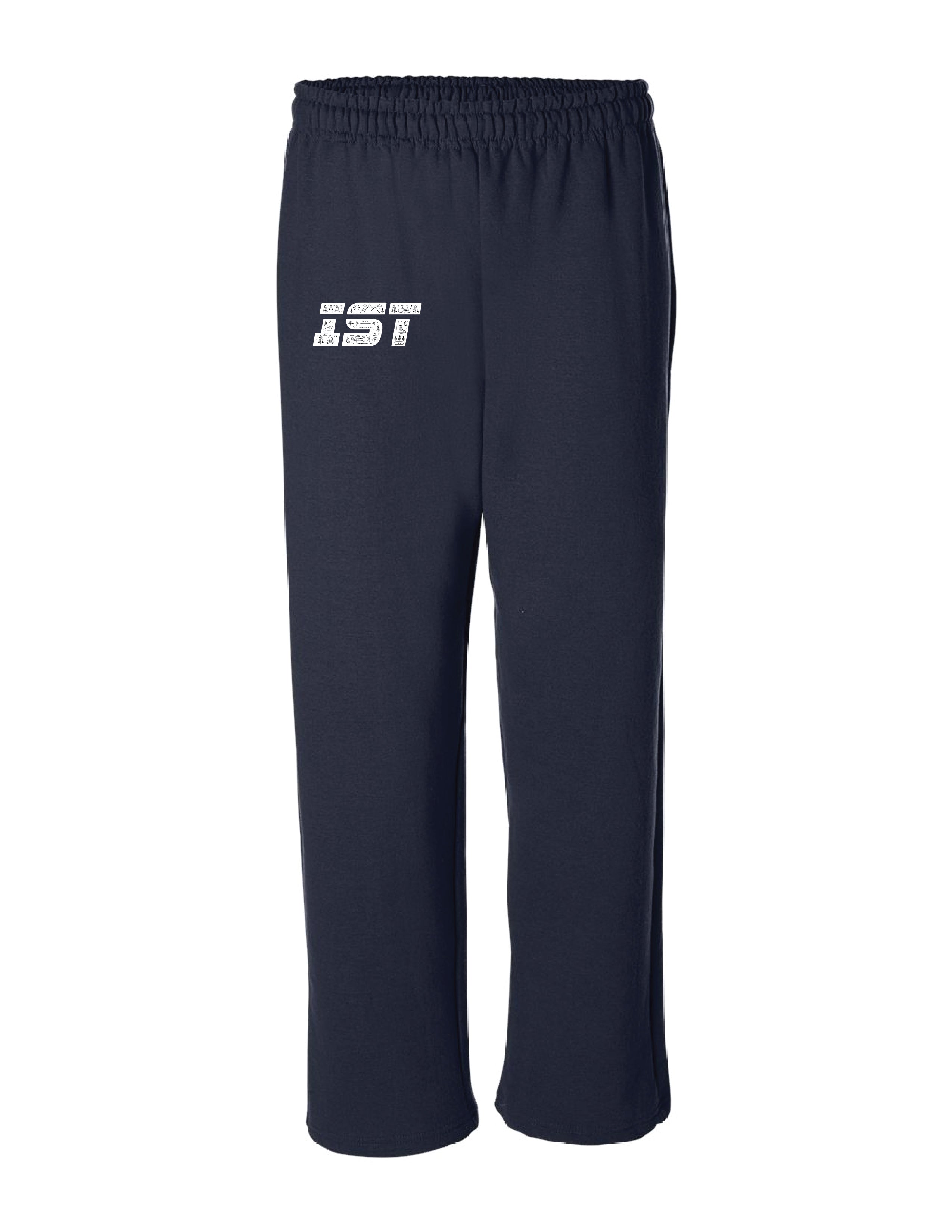 A7) Gildan Unisex Heavy Blend™ Open-Bottom Sweatpants - 18400 - IST