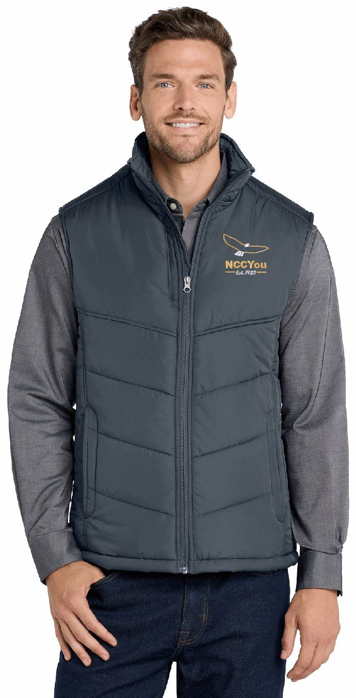 23) STYLE # J709 MENS PUFFY VEST