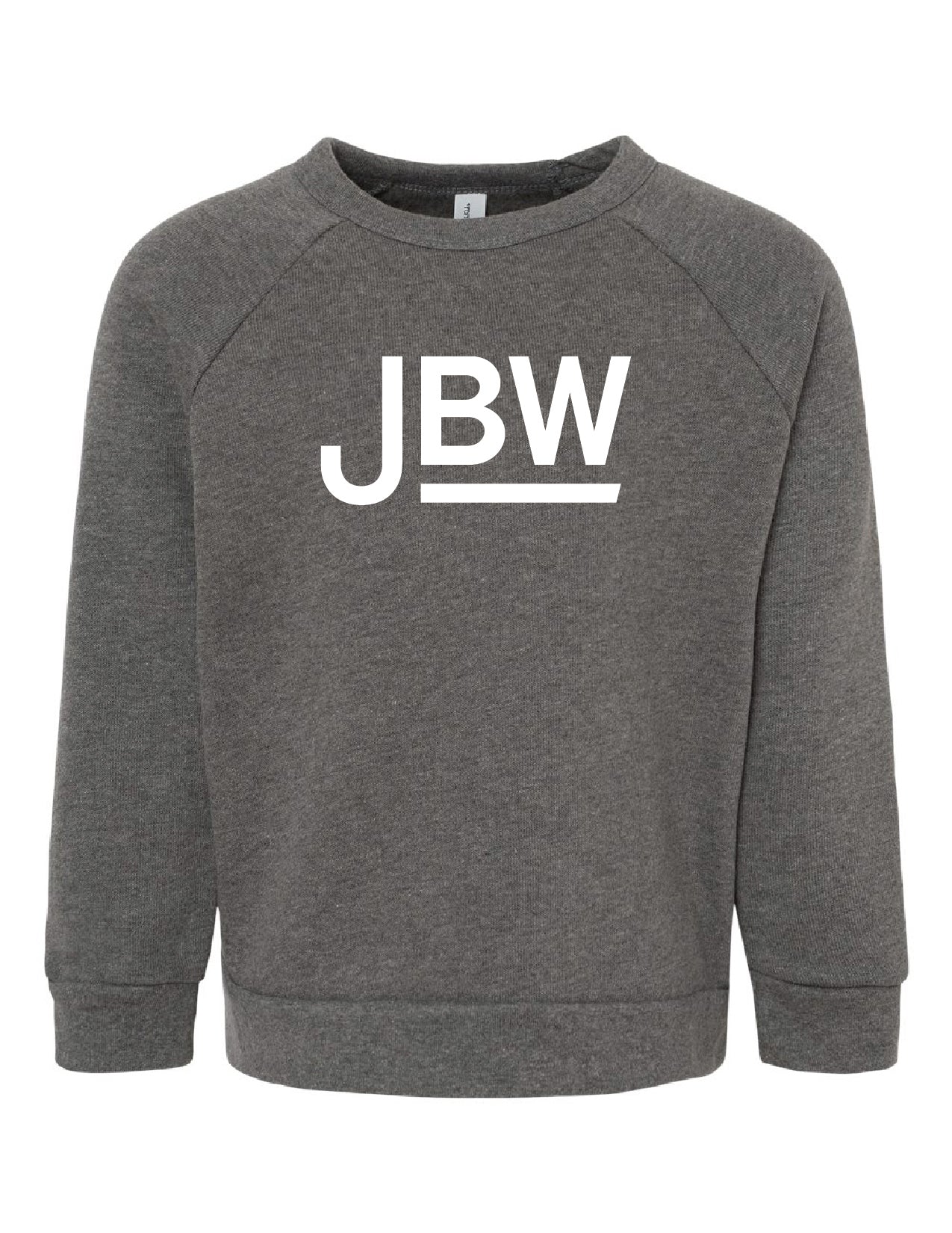 ZZ9H) Bella & Canvas #3901T Toddler Sponge Fleece Raglan Crewneck Sweatshirt - JBW