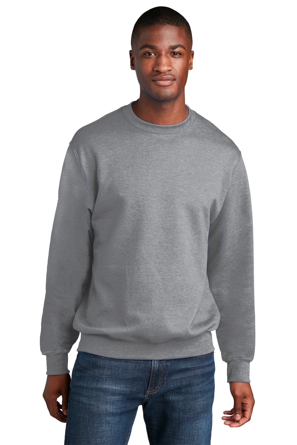 36) *** FRIDAY ONLY ITEM *** STYLE # PC78 UNISEX  PORT & COMPANY CREW NECK SWEATSHIRTT