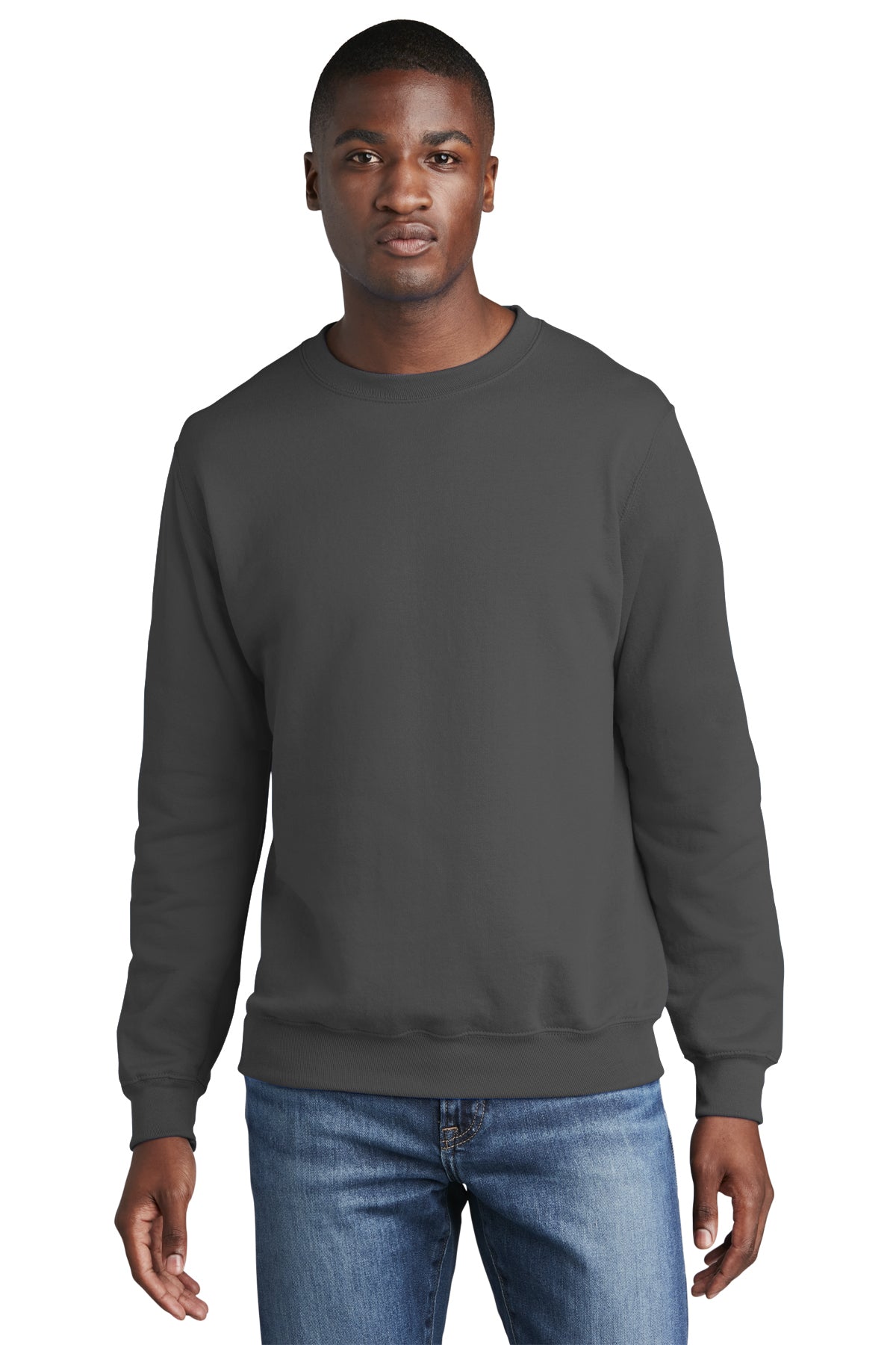 36) *** FRIDAY ONLY ITEM *** STYLE # PC78 UNISEX  PORT & COMPANY CREW NECK SWEATSHIRTT
