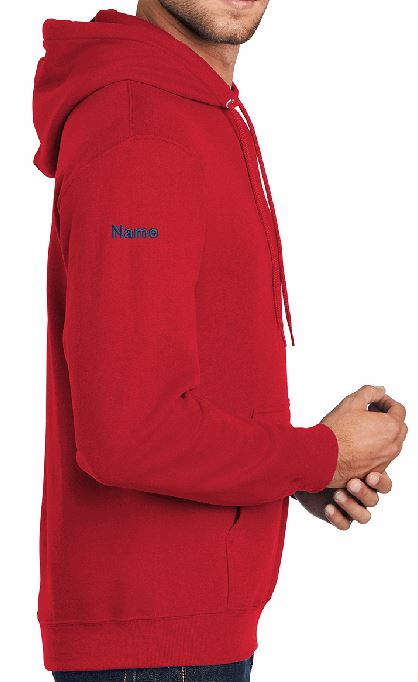3a) PC78H Port & Co™ Core Fleece Pullover Hooded Sweatshirt