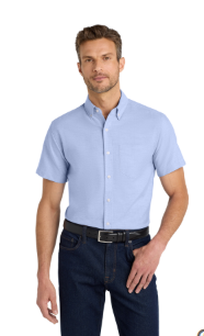 16 ) STYLE # S659 MENS SHORT SLEEVE OXFORD BUTTON UP - CITY OF DULUTH