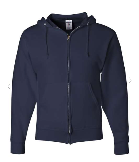15 ) STYLE # 993MR JERZEE FULL ZIP SWEATSHIRTS - CITY OF DULUTH