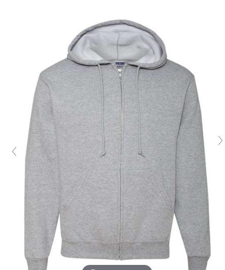 15 ) STYLE # 993MR JERZEE FULL ZIP SWEATSHIRTS - CITY OF DULUTH