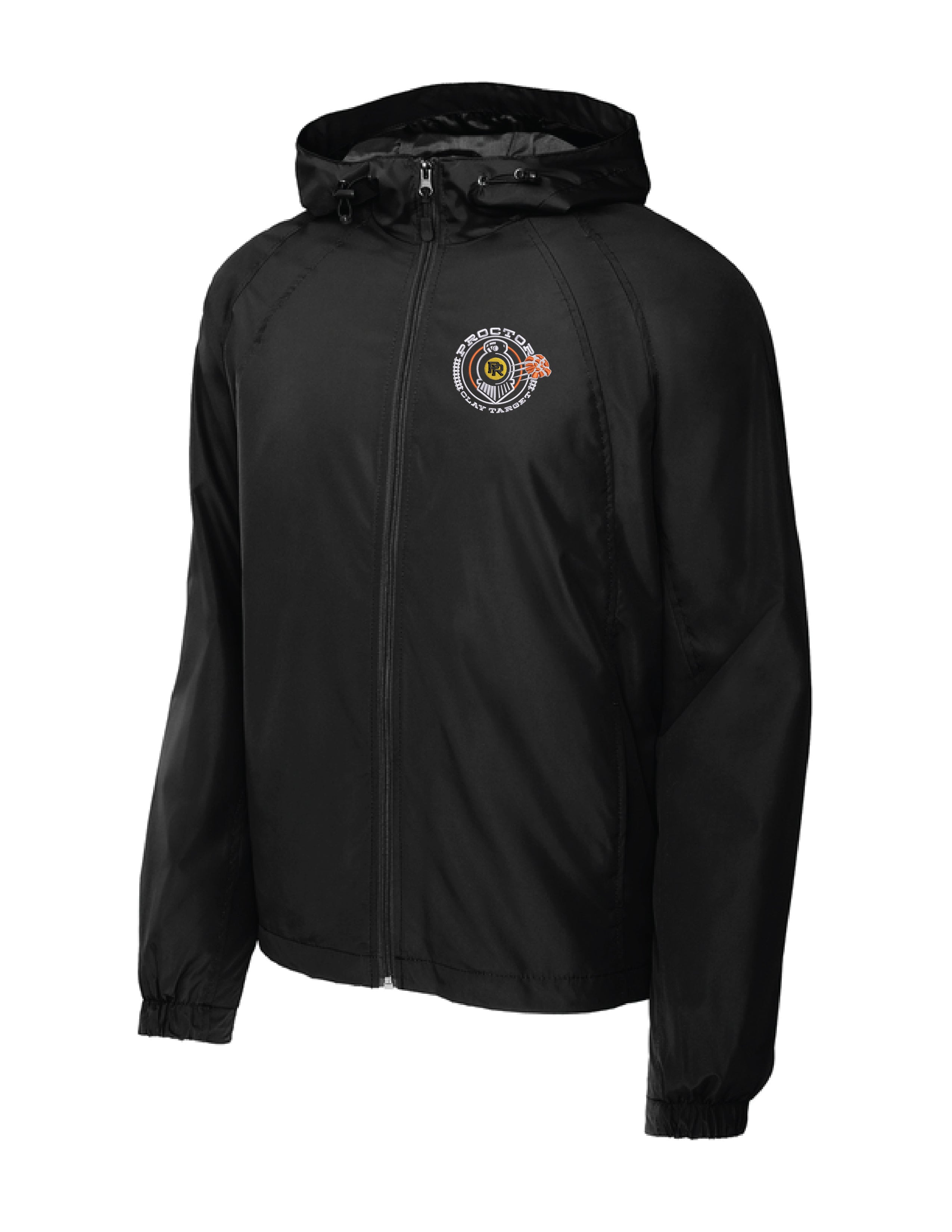 8) JST73 Sport-Tek ® Men's Hooded Raglan Jacket: Proctor
