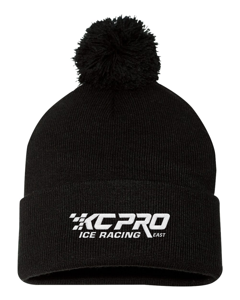 5A: Sportsman 12" Pom-Pom Cuffed Beanie - SP15  (KC)