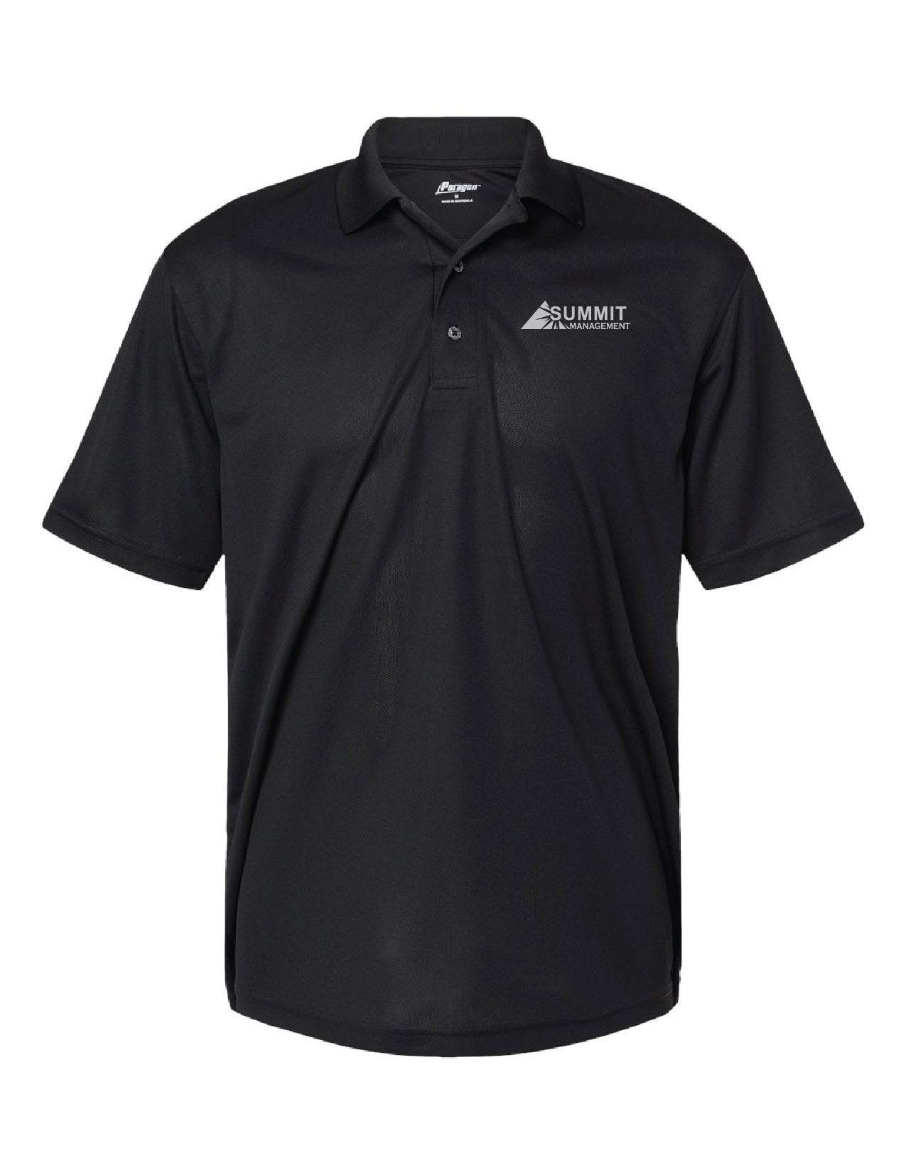 5 ) STYLE # 100 MENS PARAGON PERFORMANCE MINI MESH POLOS - SUMMIT