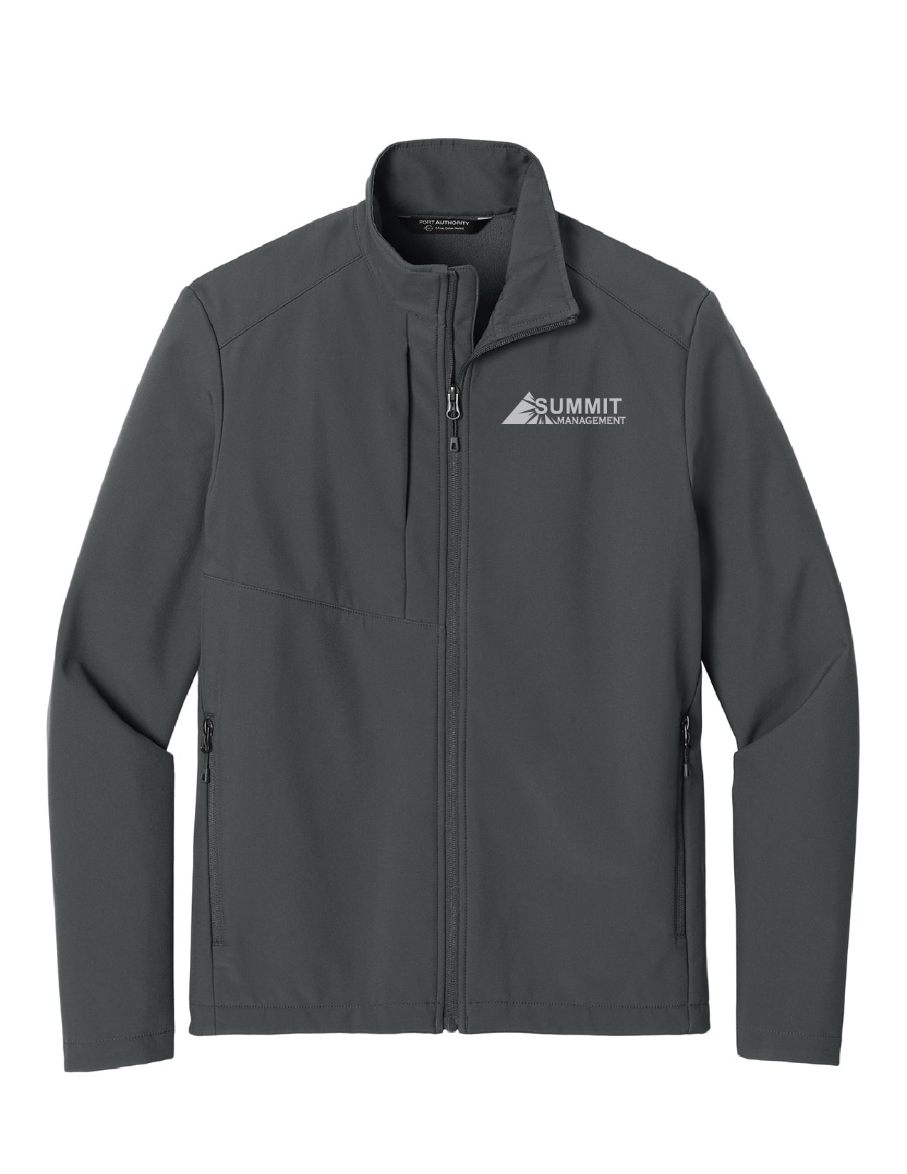 7 ) STYLE # J720 MENS PORT AUTHORITY SOFTSHELL JACKET - SUMMIT