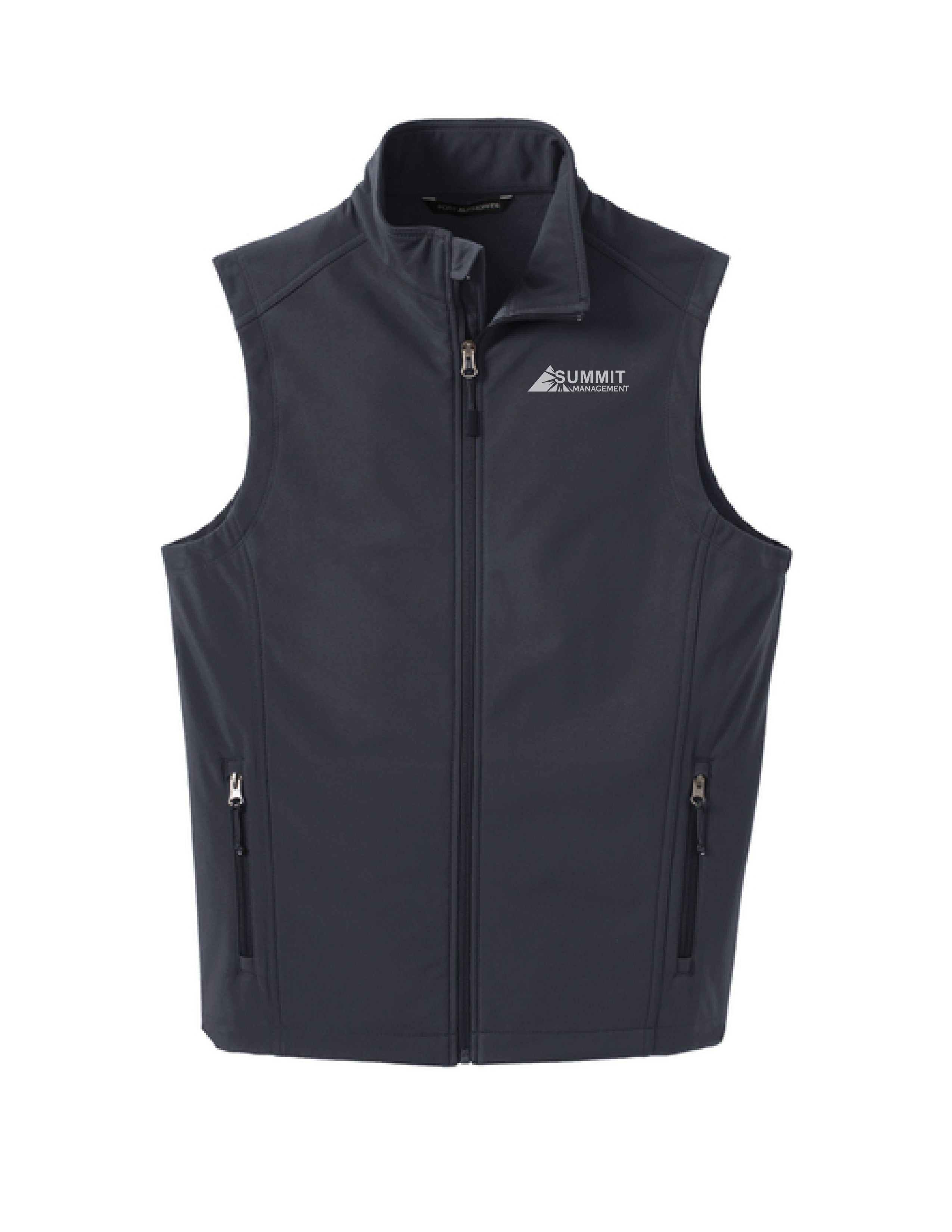 16 ) STYLE # J325 PORT AUTHORITY MENS SOFTSHELL VEST - SUMMIT