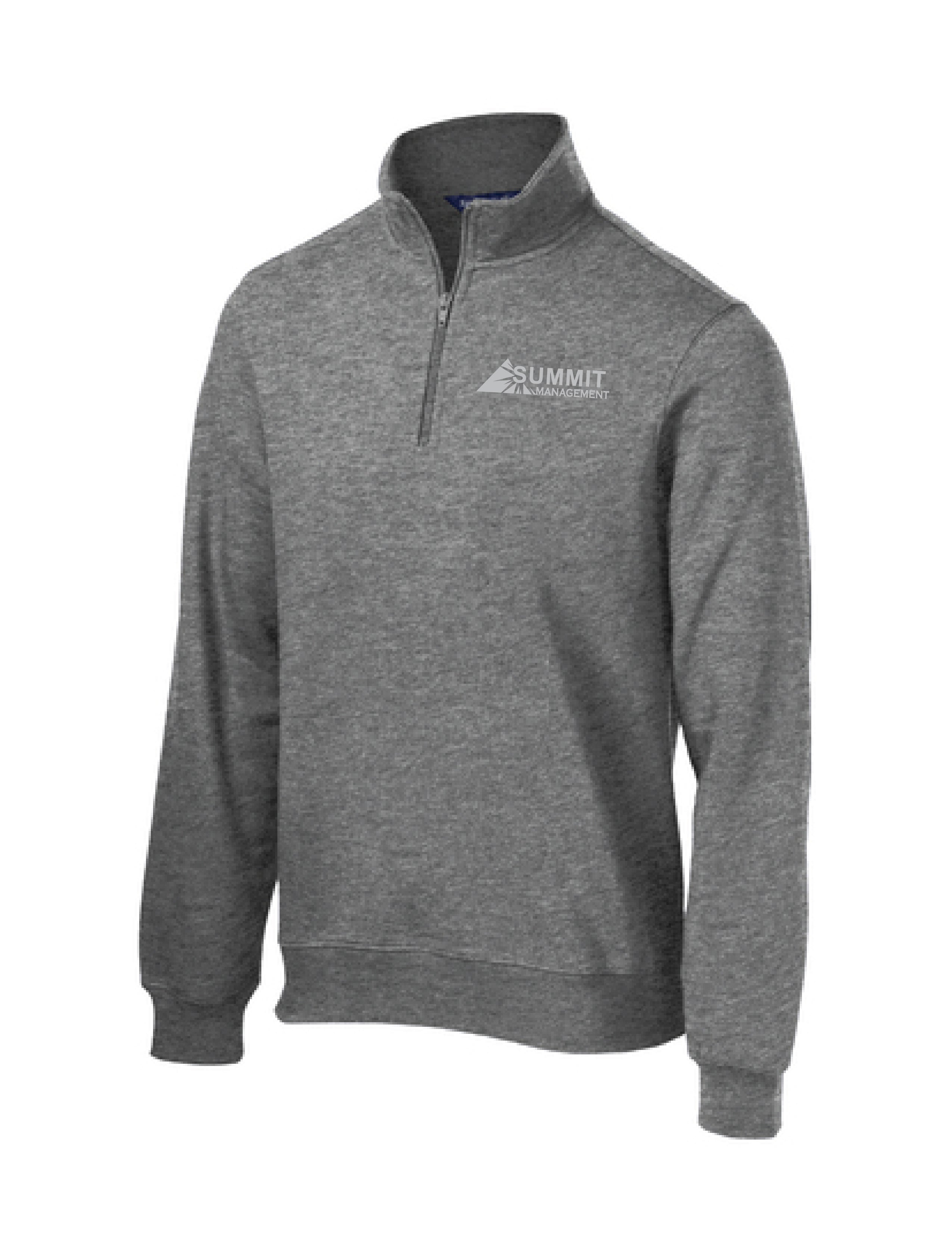 21 ) STYLE # ST253 SPORT TEK 1/4 ZIP SWEATSHIRT - SUMMIT