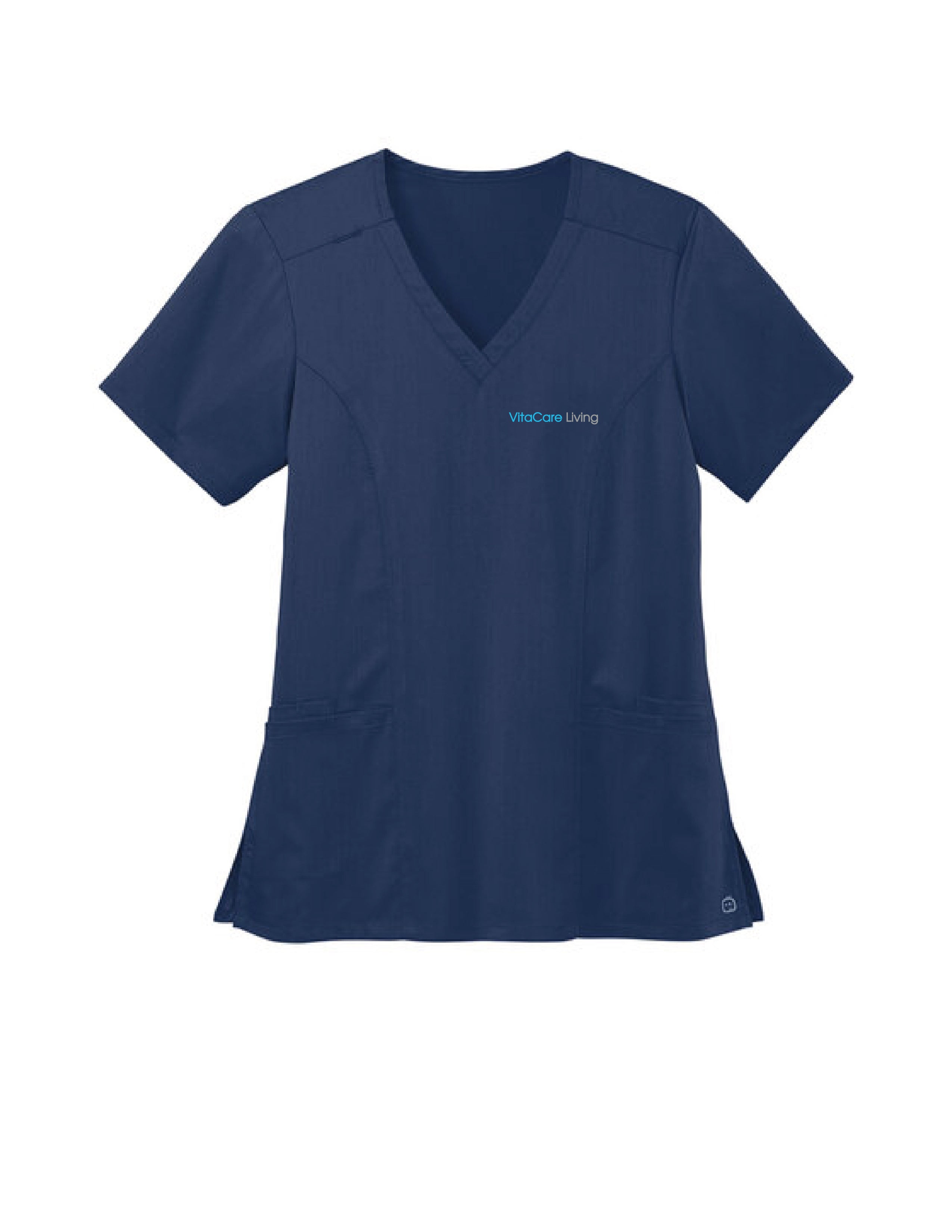 28 ) STYLE # WW4168 WONDER WINKS WOMENS SCRUB TOPS - VITACARE