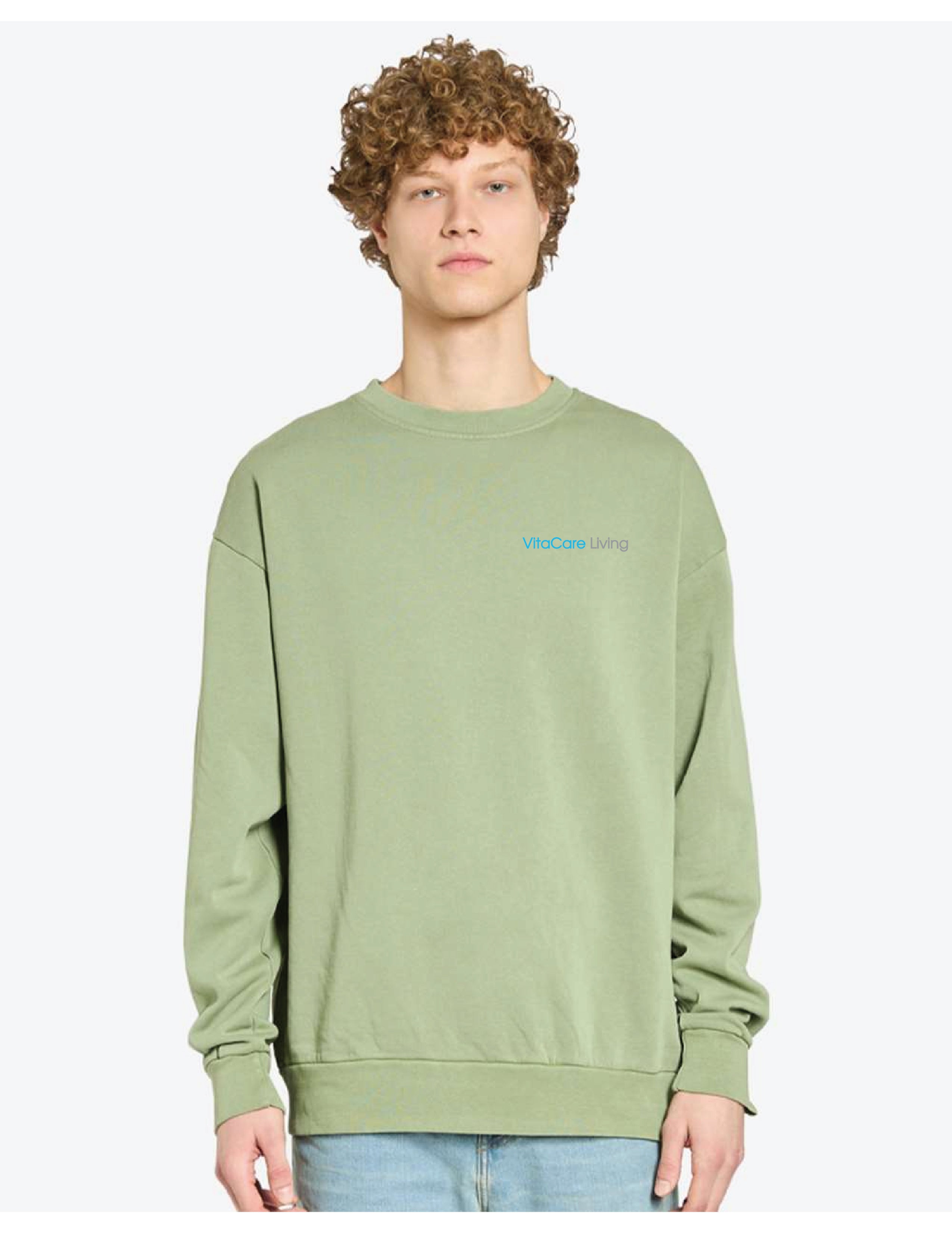 34 ) #LS16004 LANE SEVEN CREW NECK SWEATSHIRT - VITACARE