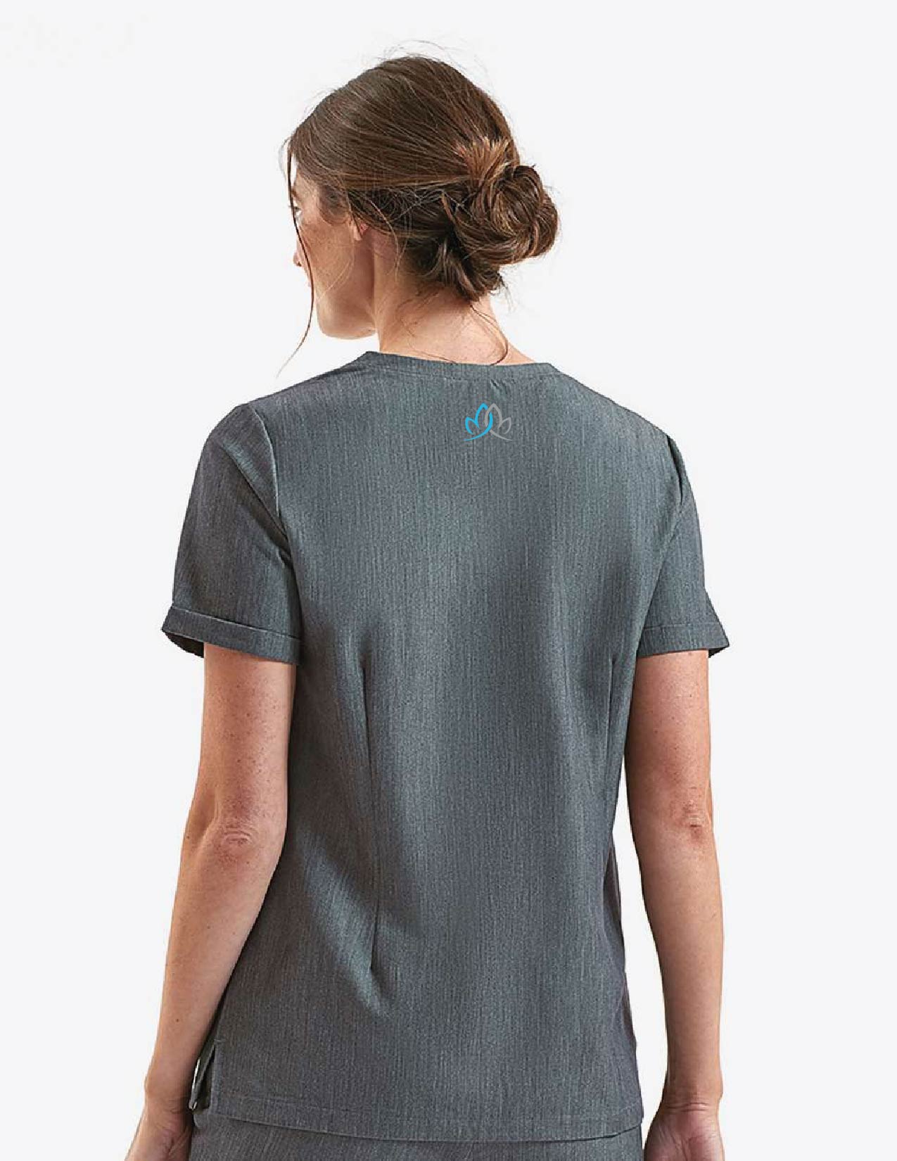 17 ) STYLE # NN310 WOMENS V-NECK SCRUB TOP / VITACARE