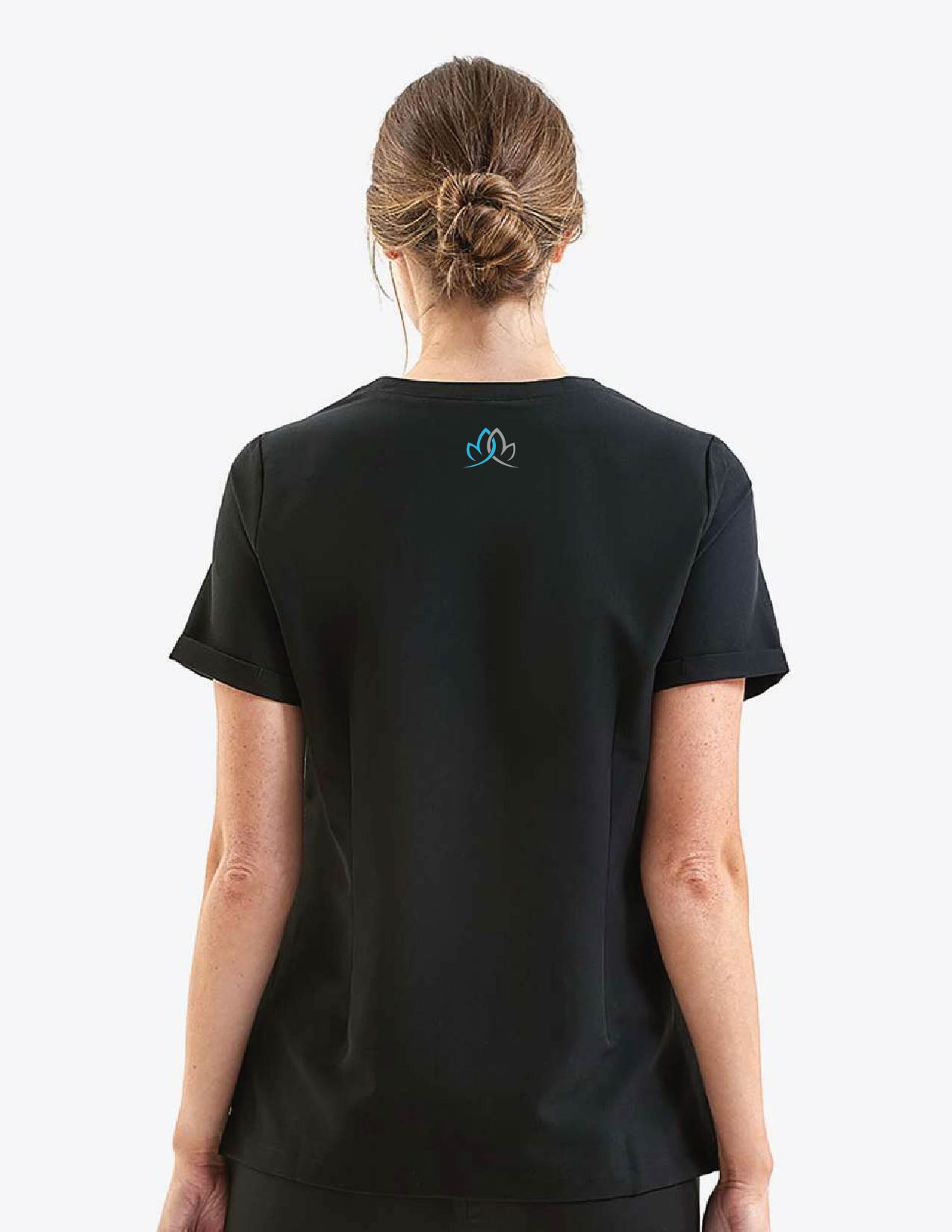 17 ) STYLE # NN310 WOMENS V-NECK SCRUB TOP / VITACARE