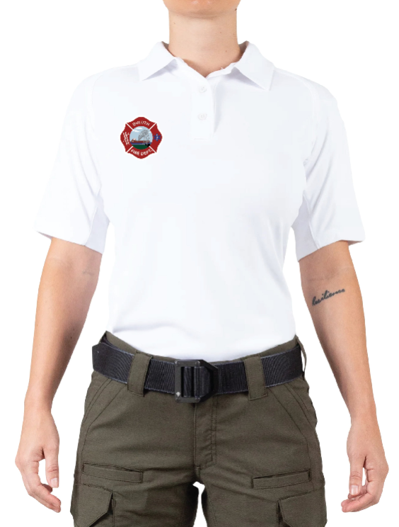G2) #122509 FIRST TACTICAL WOMENS PERFORMANCE SHORT SLEEVE POLOS