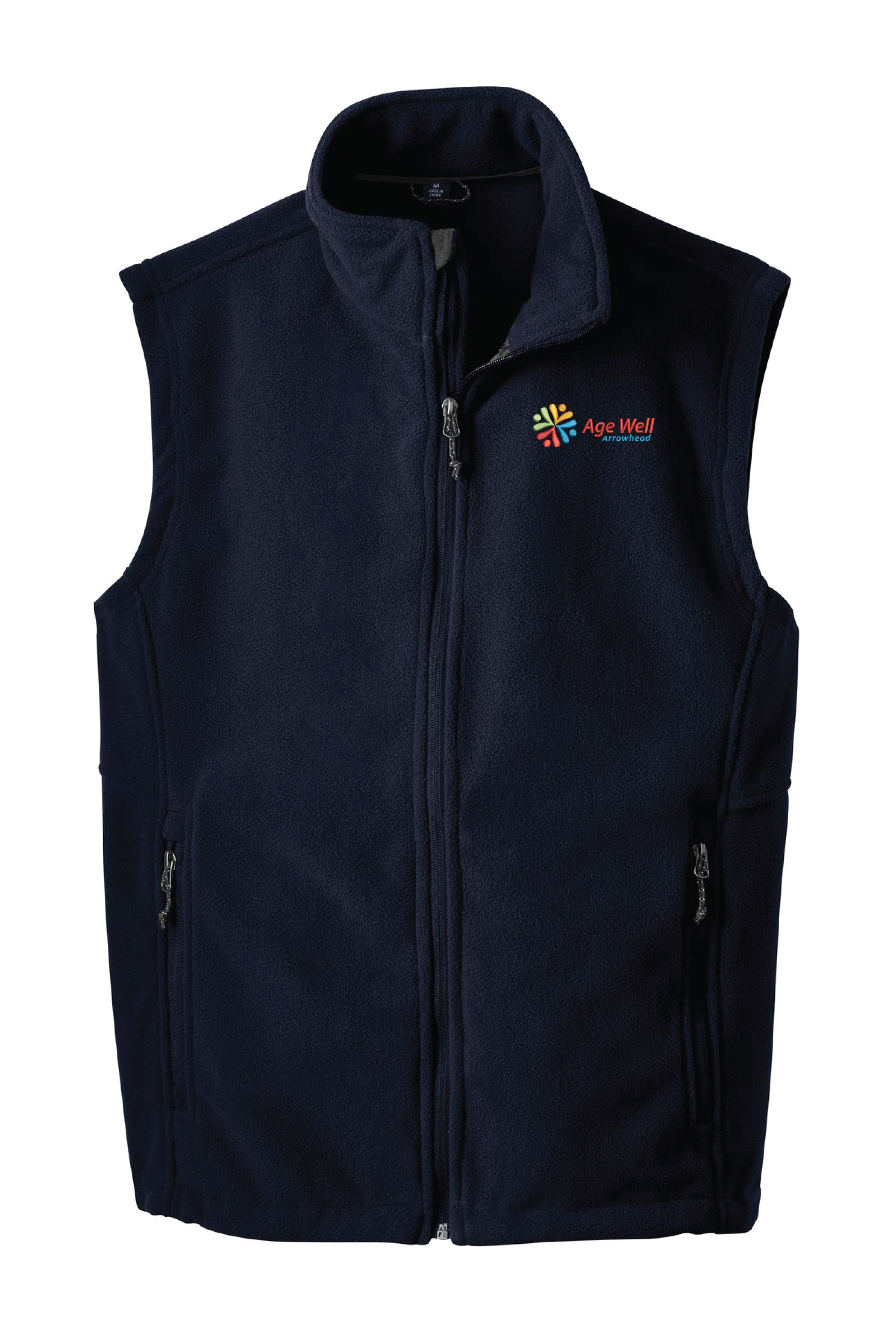 A6) F219  Port Authority® Value Fleece Vest - AGE WELL