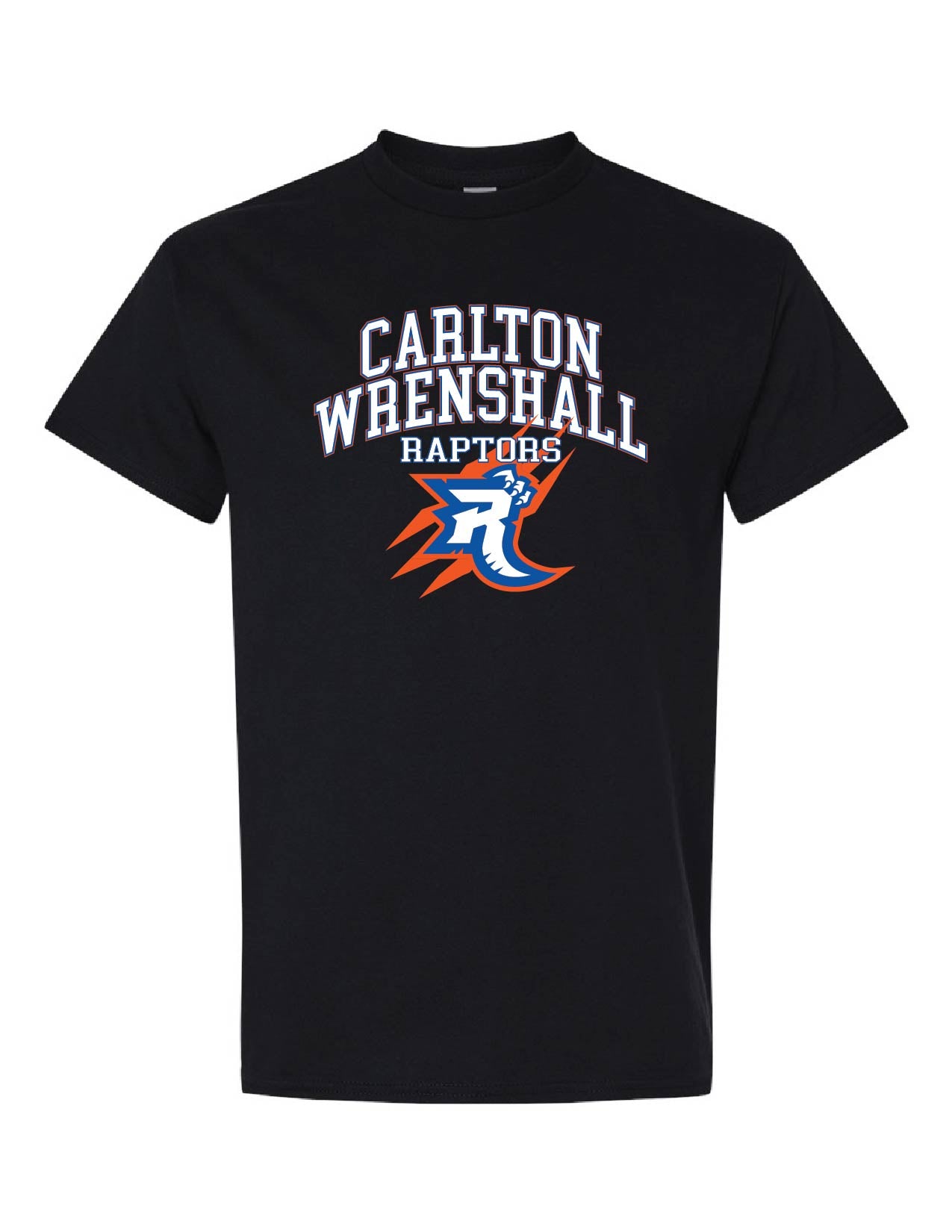 2) STYLE # 5000 GILDAN COTTON T-SHIRTS - RAPTORS