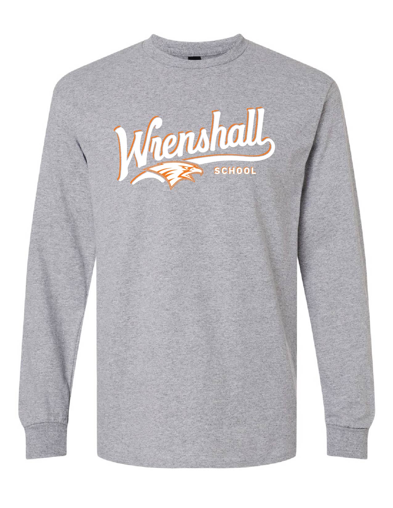 3) STYLE # 5400 GILDAN HEAVY COTTON LONG SLEEVE T-SHIRT - WRENSHALL