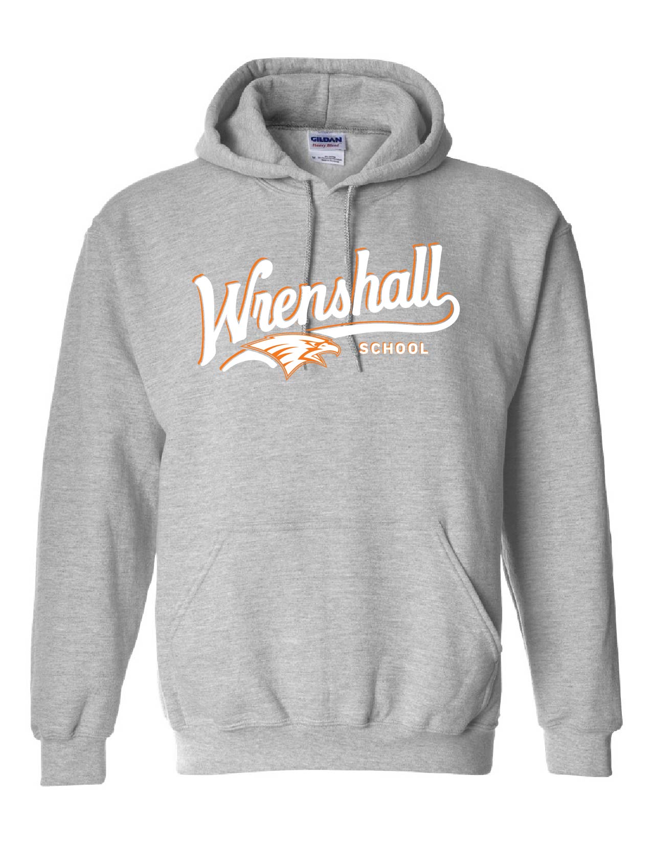 5) #18500 GILDAN HOODED SWEATSHIRTS - WRENSHALL