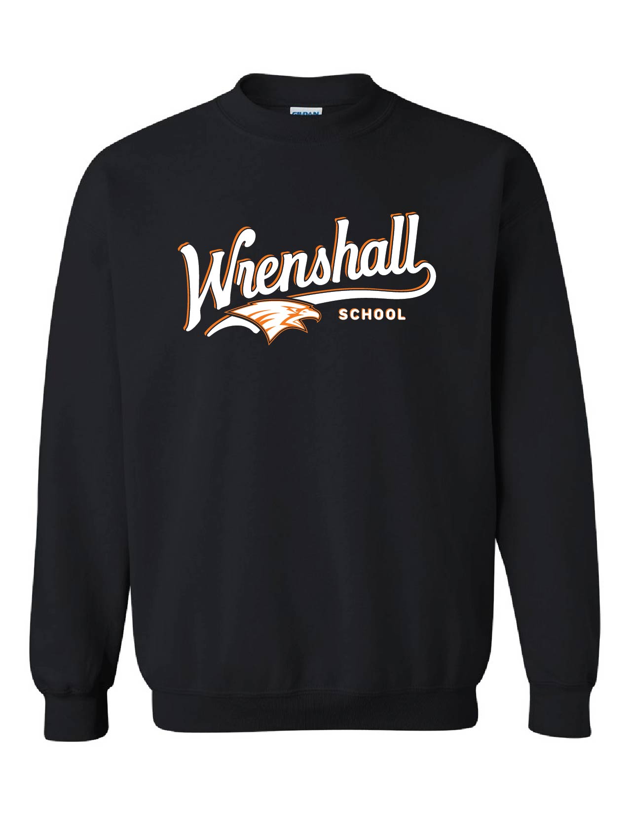 7) STYLE # 18000 GILDAN CREW NECK SWEATSHIRT -WRENSHALL