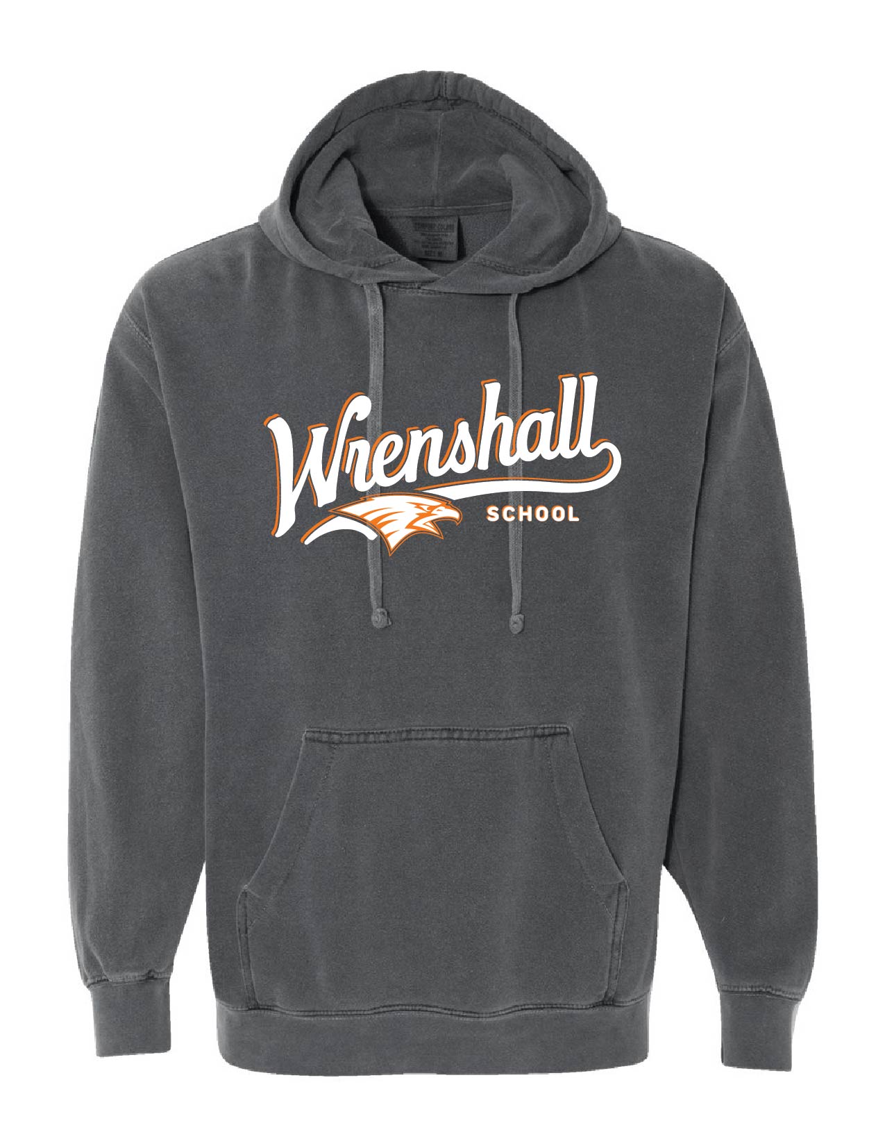 9) STYLE 1567 COMFORT COLORS HOODED SWEATSHIRT - WRENSHALL