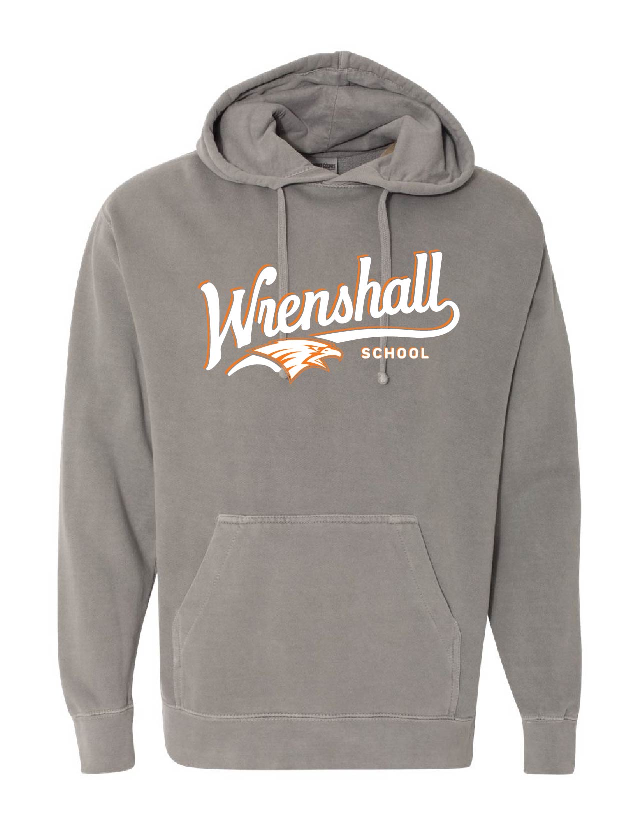 9) STYLE 1567 COMFORT COLORS HOODED SWEATSHIRT - WRENSHALL