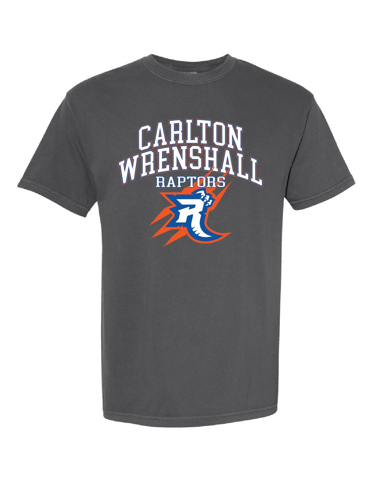 12 ) STYLE # 1717 SHORT SLEEVE COMFORT COLORS T-SHIRTS - RAPTORS