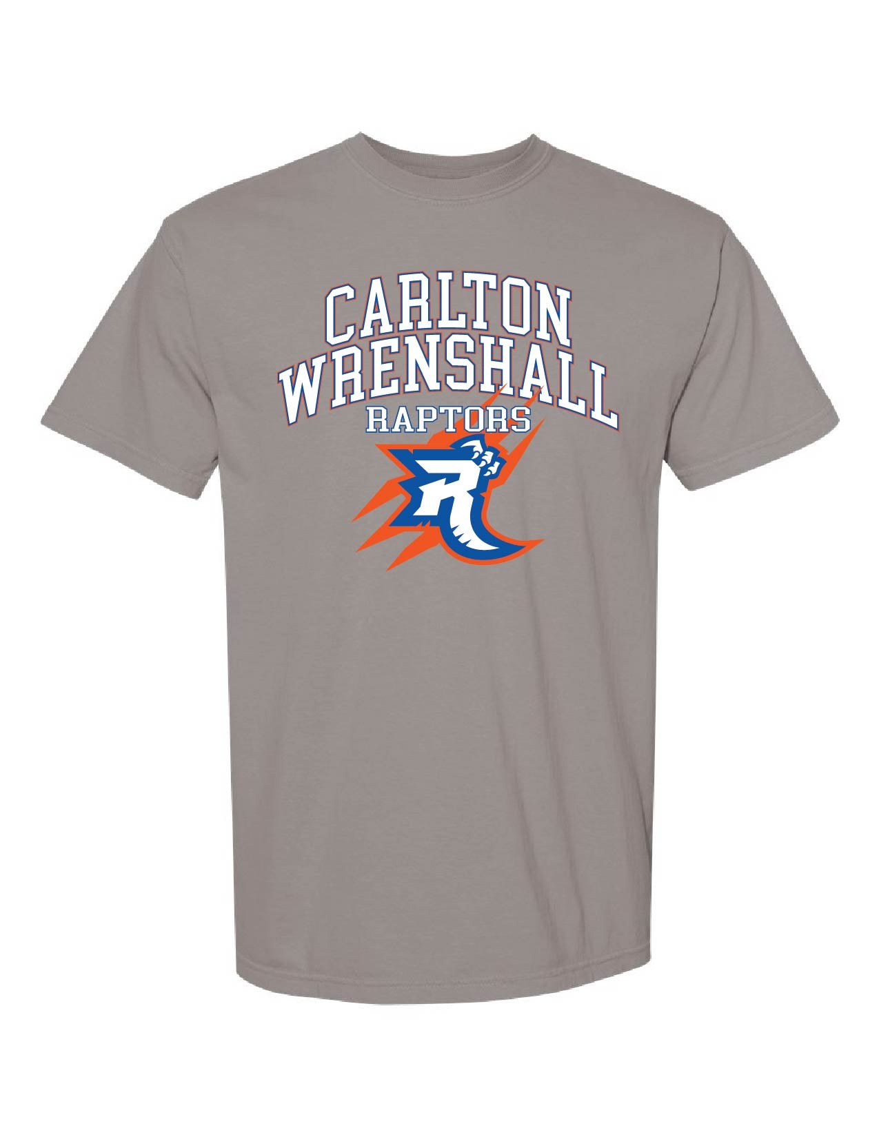 12 ) STYLE # 1717 SHORT SLEEVE COMFORT COLORS T-SHIRTS - RAPTORS