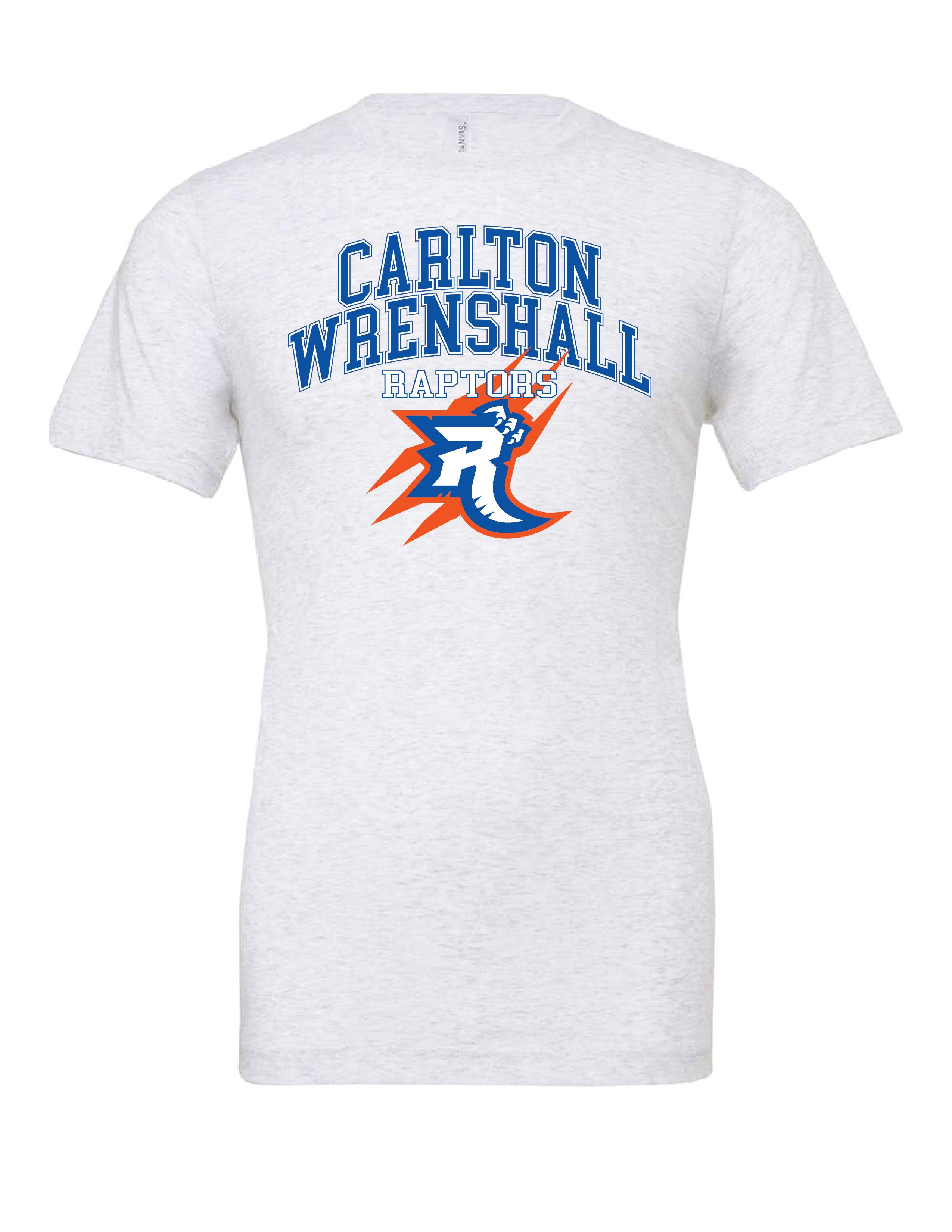 A5) STYLE # 3001 BELLA CANVAS T-SHIRTS / RAPTORS