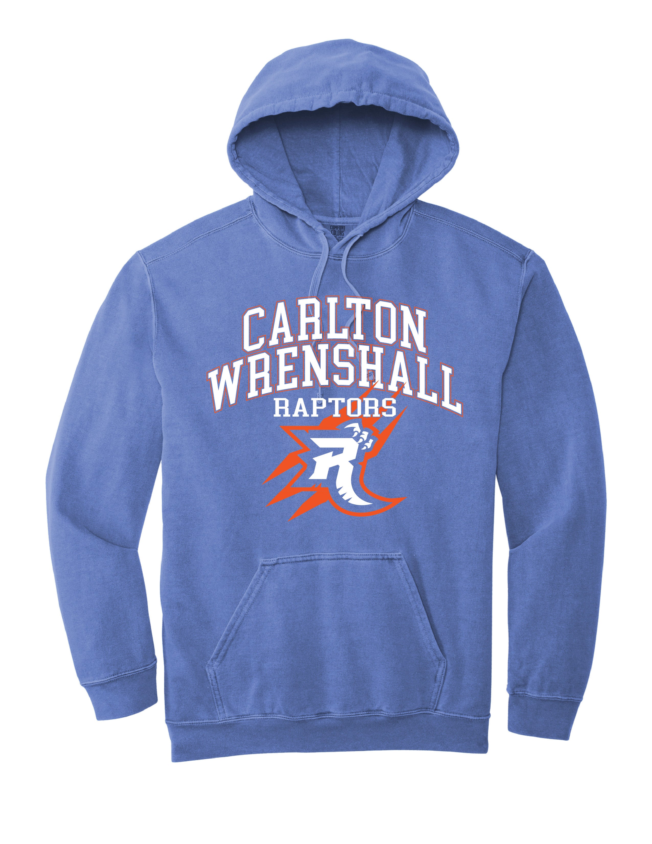 A9) STYLE # 1567 COMFORT COLORS HOODED SWEATSHIRTS