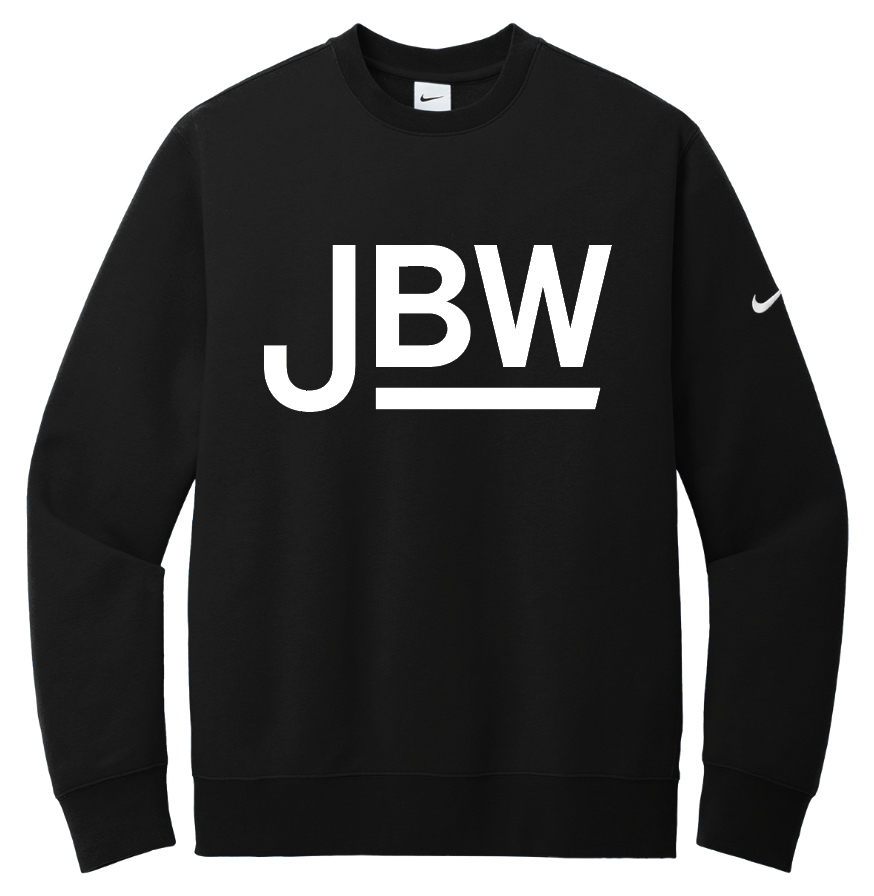 E) NKFD9863  Nike Club Fleece Sleeve Swoosh Crew - JBW