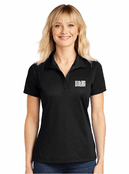 F) STYLE# LST650 LADIES MICROPIQUE POLOS (DULUTH LOGO)