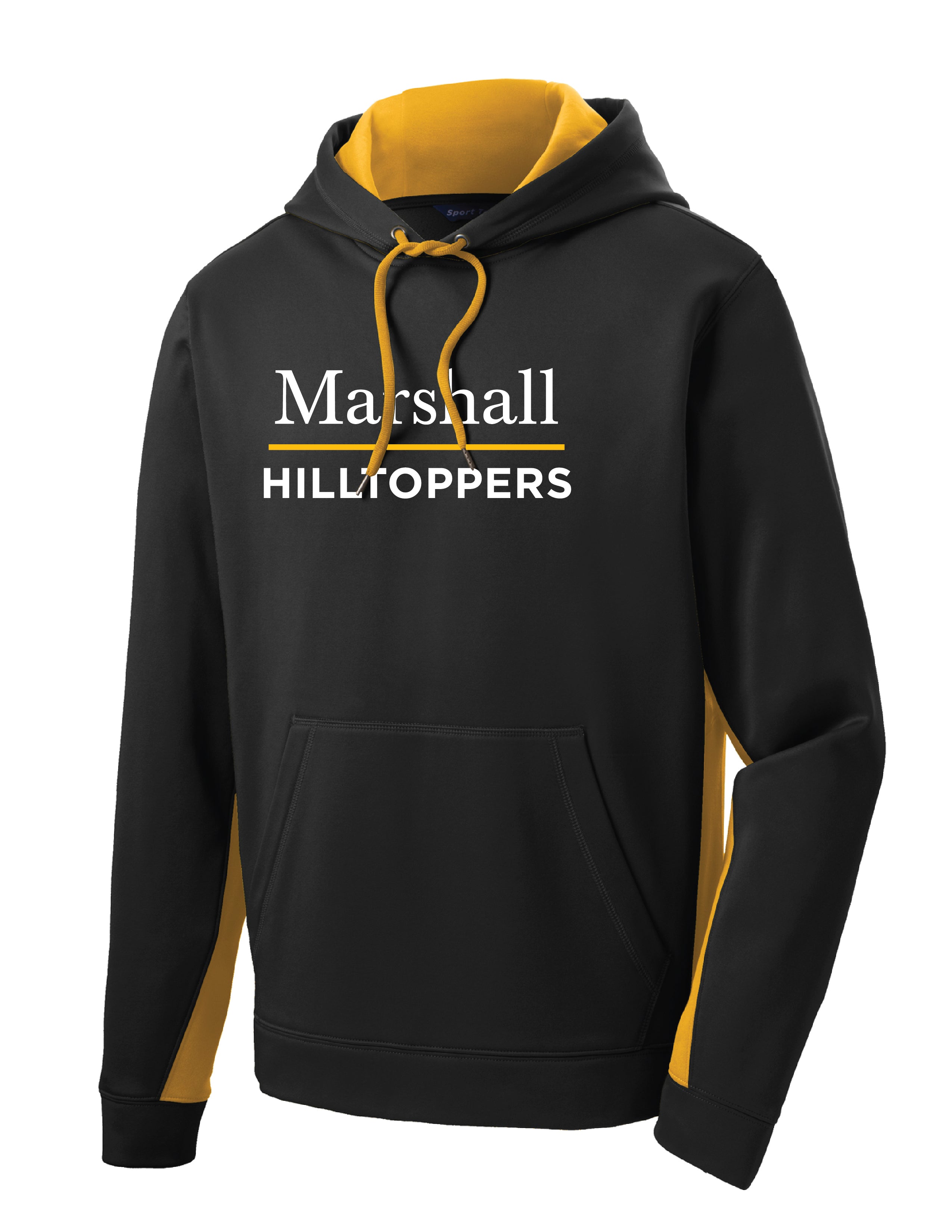 C ) No.7 Marshall Colorblock Hooded Pullover
